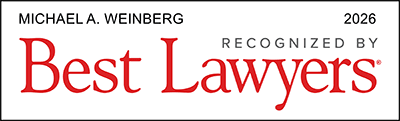 Michael Weinberg Recognized by Best Lawyers Badge